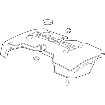 GMC 25201315 Engine Cover