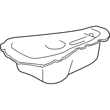 Buick 12587389 Oil Pan