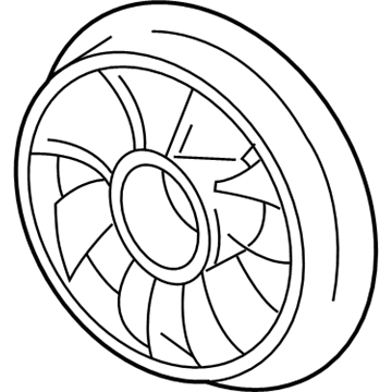 Chevy 88987273 Fan Blade