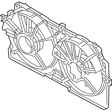 Chevy 89019107 Shroud