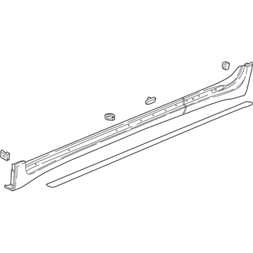 GM 84373916 Molding Assembly, Rocker Panel *Service Primer