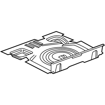 GM 84623963 Trim Assembly, R/Cmpt Flr Pnl