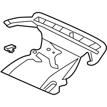 GM 10447849 Nozzle Assembly, Windshield Defroster