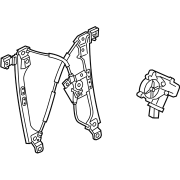 Chevy 23100247 Window Regulator