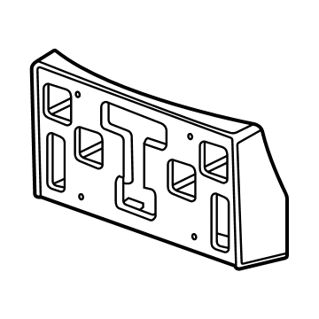 Chevy 42565135 License Bracket