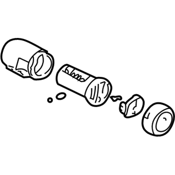 Oldsmobile 15825364 Lock Cylinder