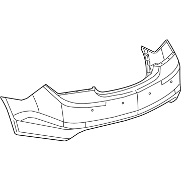 Buick 26202520 Bumper Cover