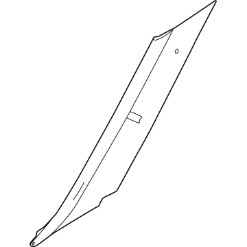 GM 84950090 Scoop Assembly, Q/Pnl Air Lwr *Serv Primer