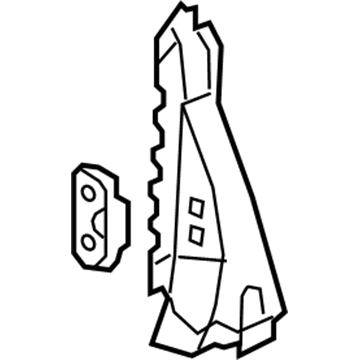 GM 92230313 Reinforcement Assembly, Center Pillar Outer Panel