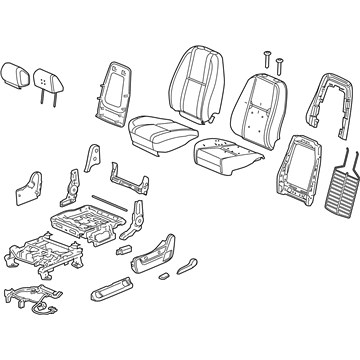 Chevy 15903923 Seat Assembly