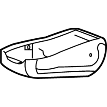 GM 15917774 Compartment Asm,Front Seat Armrest Stowage *Shale