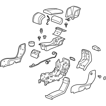 Buick 15917722 Seat Assembly