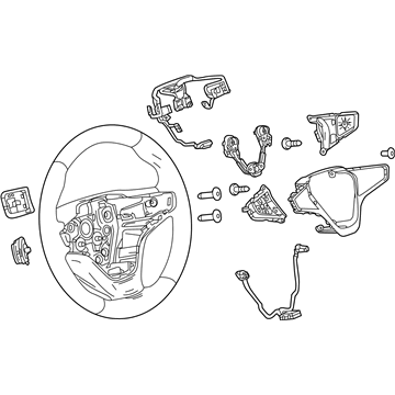 Chevy 84934700 Steering Wheel