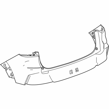 Chevy 42693003 Bumper Cover