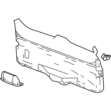 Buick 15224939 Lower Trim Panel