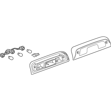 GMC 84900397 High Mount Lamp