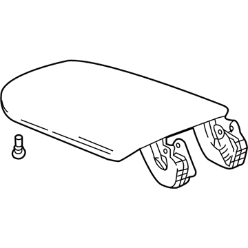 Buick 13485255 Armrest