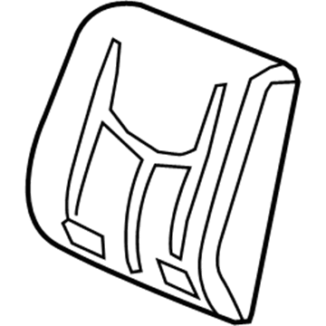 GM 19127615 Pad,Rear Seat Back Cushion