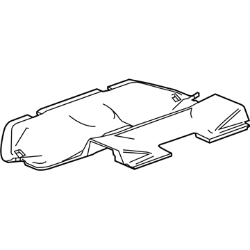 GM 23497217 Support, Rear Compartment Floor Panel Trim