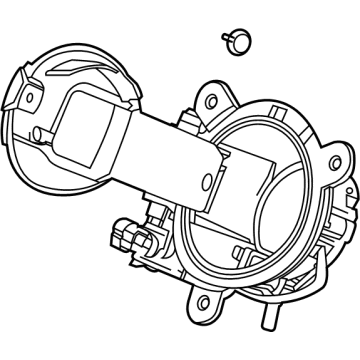 Chevy Corvette Fuel Filler Housing - 85109248