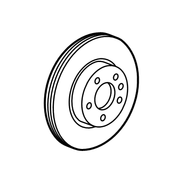 GM 85575888 ROTOR ASM-FRT BRK (RH PROC)