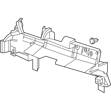 Chevy 42673788 Upper Deflector