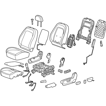 Chevy 22809188 Seat Assembly