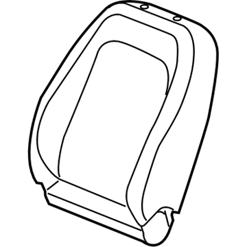 GM 22761145 Cover,Driver Seat Back