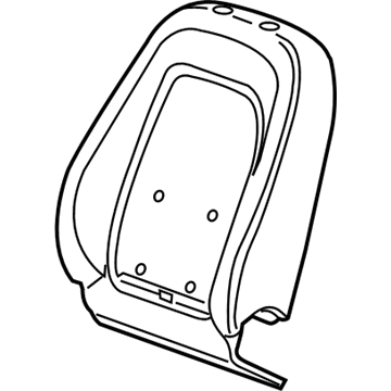 GM 22790739 Pad,Driver Seat Back Cover