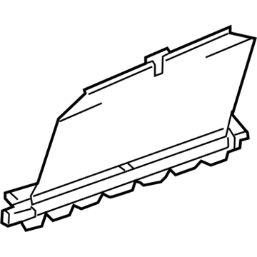 GM 23439775 Sunshade Assembly, Rear Side Door Window Inside