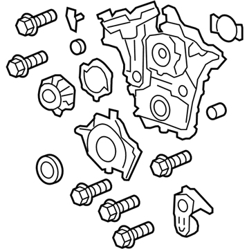 2016 GMC Acadia Timing Cover - 12698371