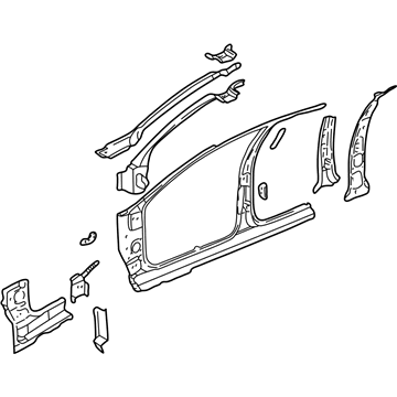 GM 88952085 Frame Kit,Side Door Opening