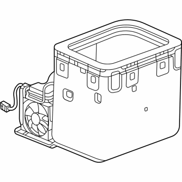 GM 85159539 Cooler Assembly, F/Flr Cnsl Compt