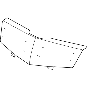 GM 15831165 Screen,Radiator Grille