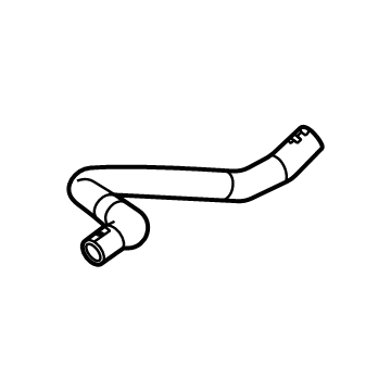 2020 Chevy Corvette Radiator Hose - 84369144