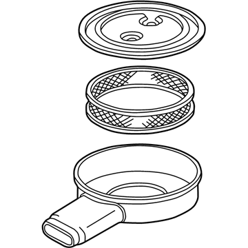 Chevy 25097989 Air Cleaner