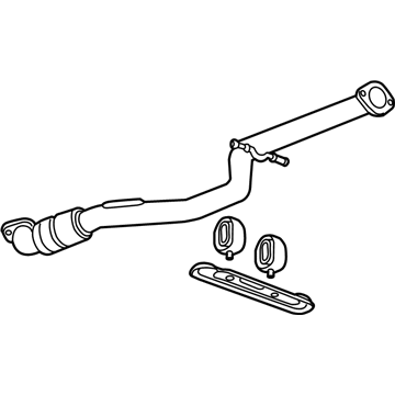 Chevy 84413377 Front Pipe