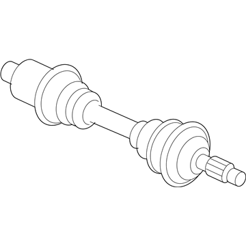 GM 22692204 Front Wheel Drive Shaft Kit (Service)