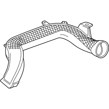 GM 84801550 DUCT-I/P OTR AIR OTLT