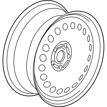 Chevy Malibu Spare Wheel - 22969718