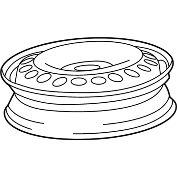 Chevy 22969708 Spare Wheel