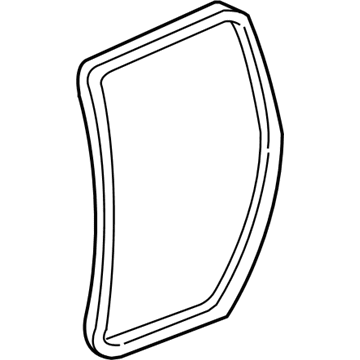 2003 Chevy Trailblazer EXT Door Seal - 15128083