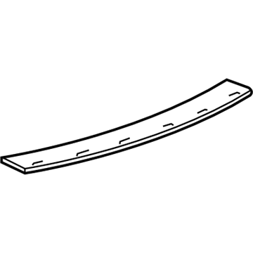 GM 25798801 Pad, Rear Bumper Fascia Bumper Guard