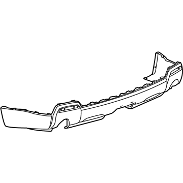 GM 25798802 Rear Bumper Cover Lower