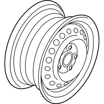 2000 Chevy Camaro Spare Wheel - 9593557