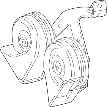 2020 Cadillac CT6 Horn - 84098961