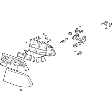 GMC 16526227 Headlamp Assembly