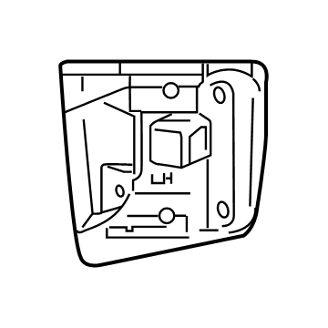 GMC 84556714 Inner Bracket