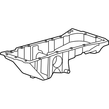 Chevy 12584321 Oil Pan