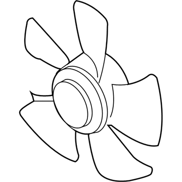 Pontiac 93744898 Fan Blade